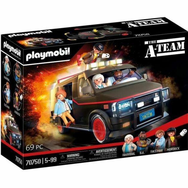 Transporto priemonių žaidimo rinkinys Playmobil 70750 A-Team