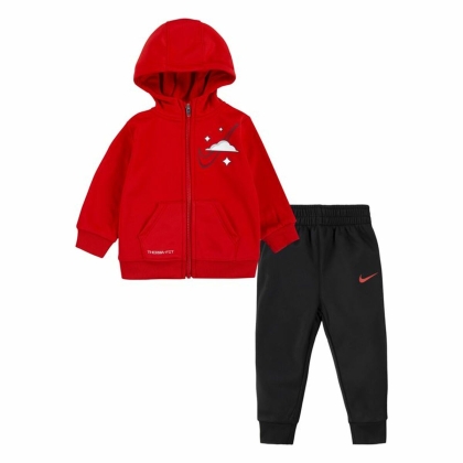 Vaikiška sportinė apranga Nike All Day Play Therma Raudona Juoda