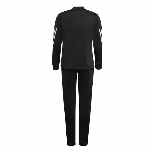 Vaikiškas sportinis kostiumas Adidas Aeroready 3 Stripes Juoda