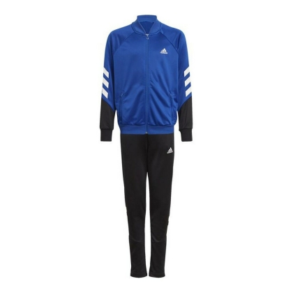 Vaikiškas sportinis kostiumas Adidas Training XFG 3 Stripes Mėlyna