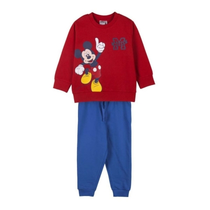 Vaikiškas sportinis kostiumas Mickey Mouse Raudona