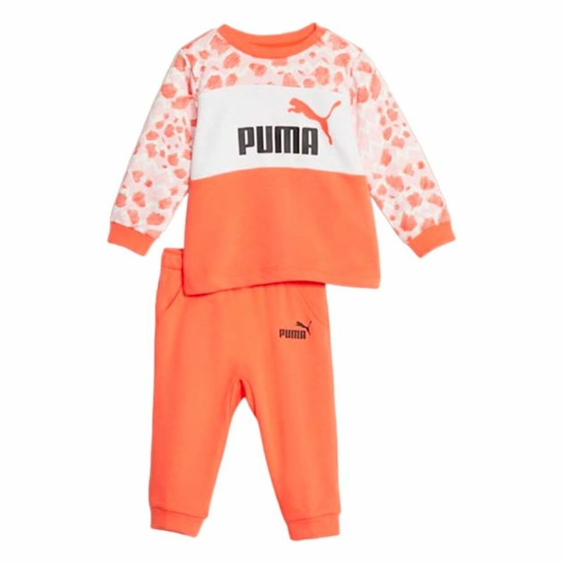 Vaikiškas sportinis kostiumas Puma Ess Mix Mtch Oranžinė