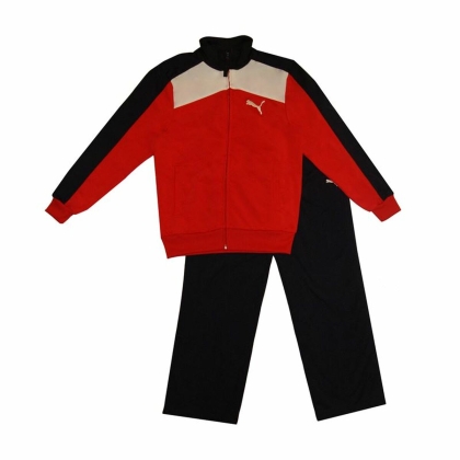 Vaikiškas sportinis kostiumas Puma Poly Suit 2 Raudona