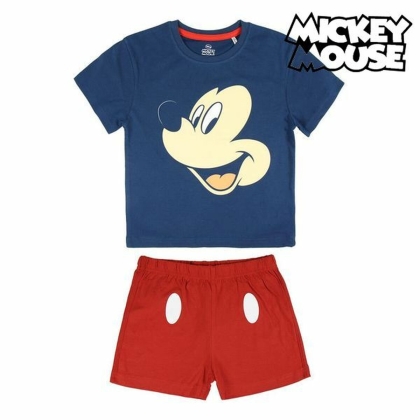 Vasarišką pižamą Mickey Mouse 73457 Tamsiai mėlyna