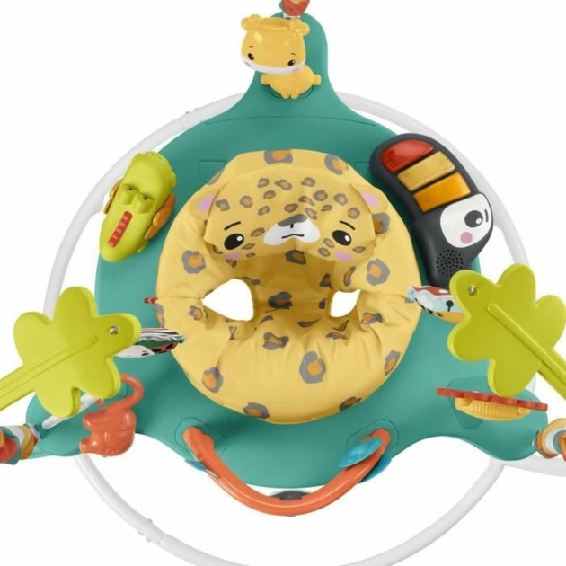 Veiklos centras Fisher Price Jumperoo Leopard