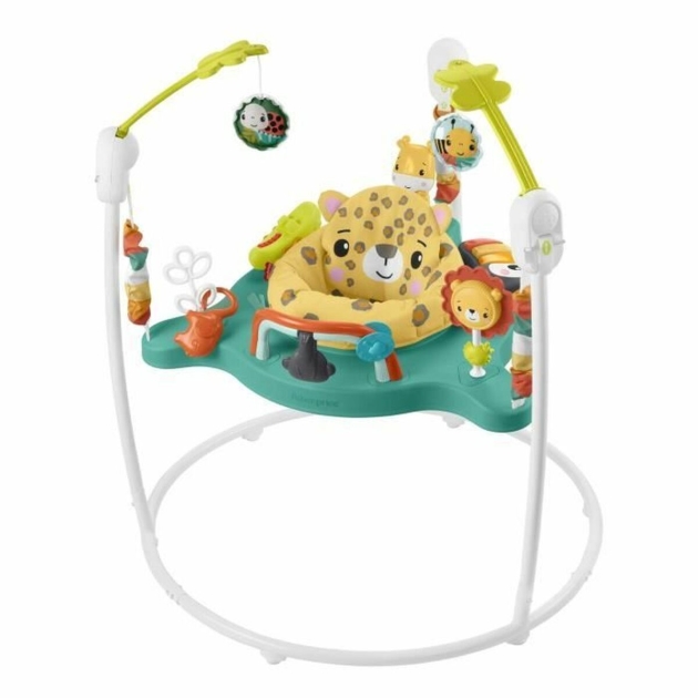 Veiklos centras Fisher Price Jumperoo Leopard