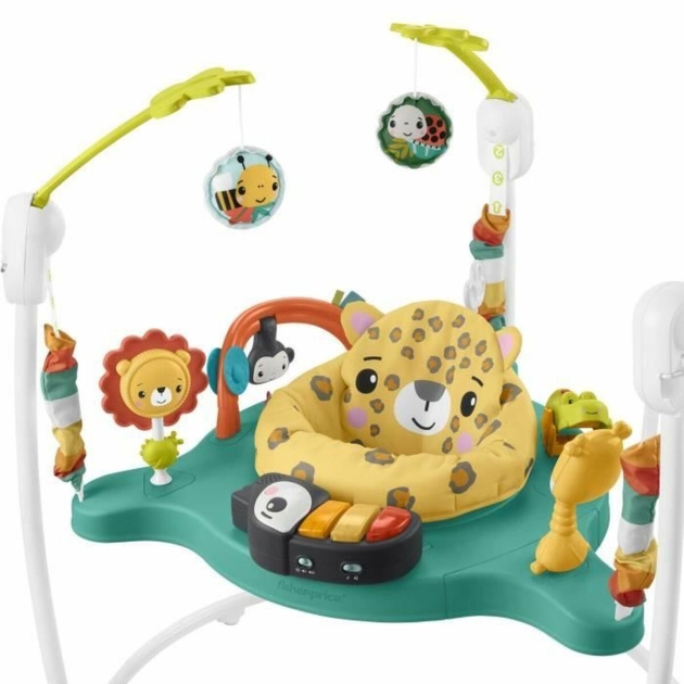 Veiklos centras Fisher Price Jumperoo Leopard