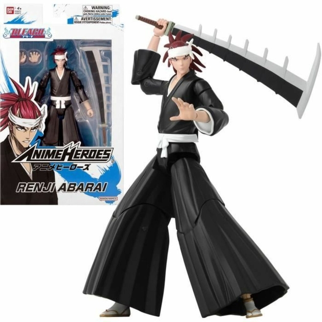 Veiklos rodikliai Bandai Anime Heroes - Bleach: Renji Abarai 17 cm