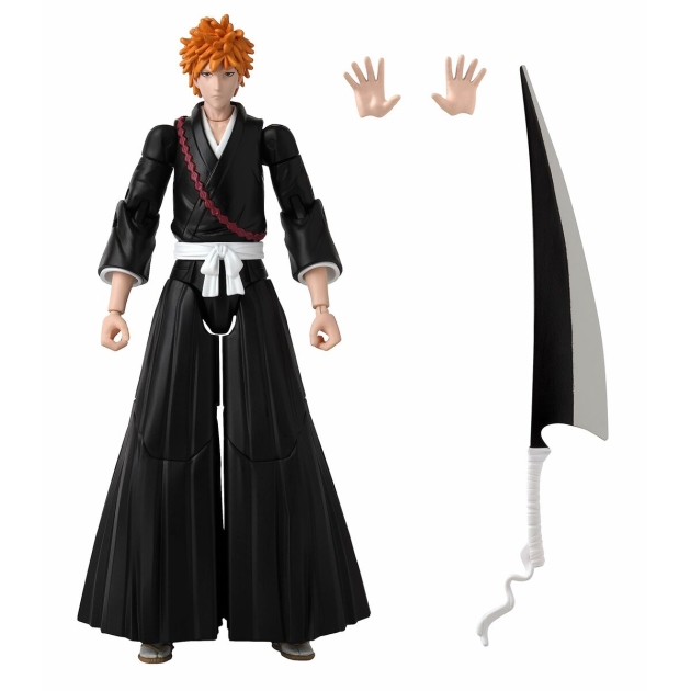 Veiklos rodikliai Bandai Bleach – Anime Heroes: Ichigo Kurosaki 17 cm