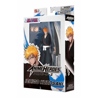 Veiklos rodikliai Bandai Bleach – Anime Heroes: Ichigo Kurosaki 17 cm