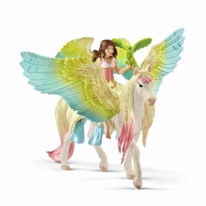 Veiklos rodikliai Schleich Fairy Surah with glitter Pegasus