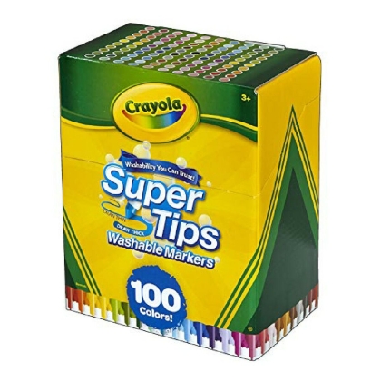 Žymeklių rinkinys Super Tips Crayola 58-5100 (100 uds)