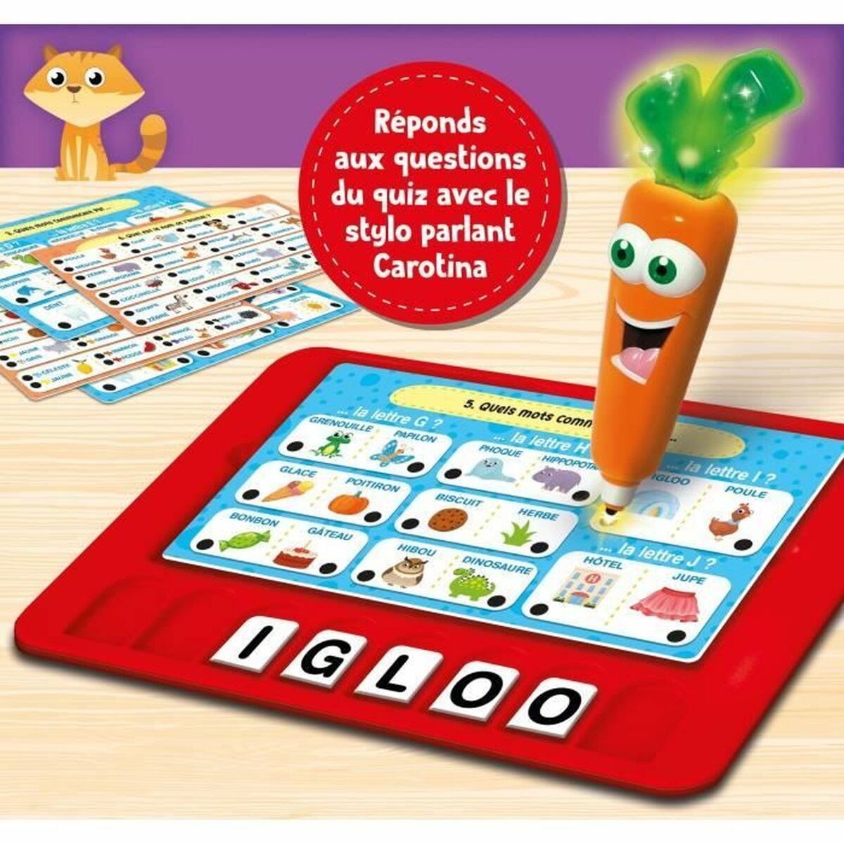 Edukacinis žaidimas Lisciani Giochi Le Grand Jeu Vocabulaire (FR) Edukacinis žaidimas Lisciani Giochi Le Grand Jeu Vocabulaire (FR)
