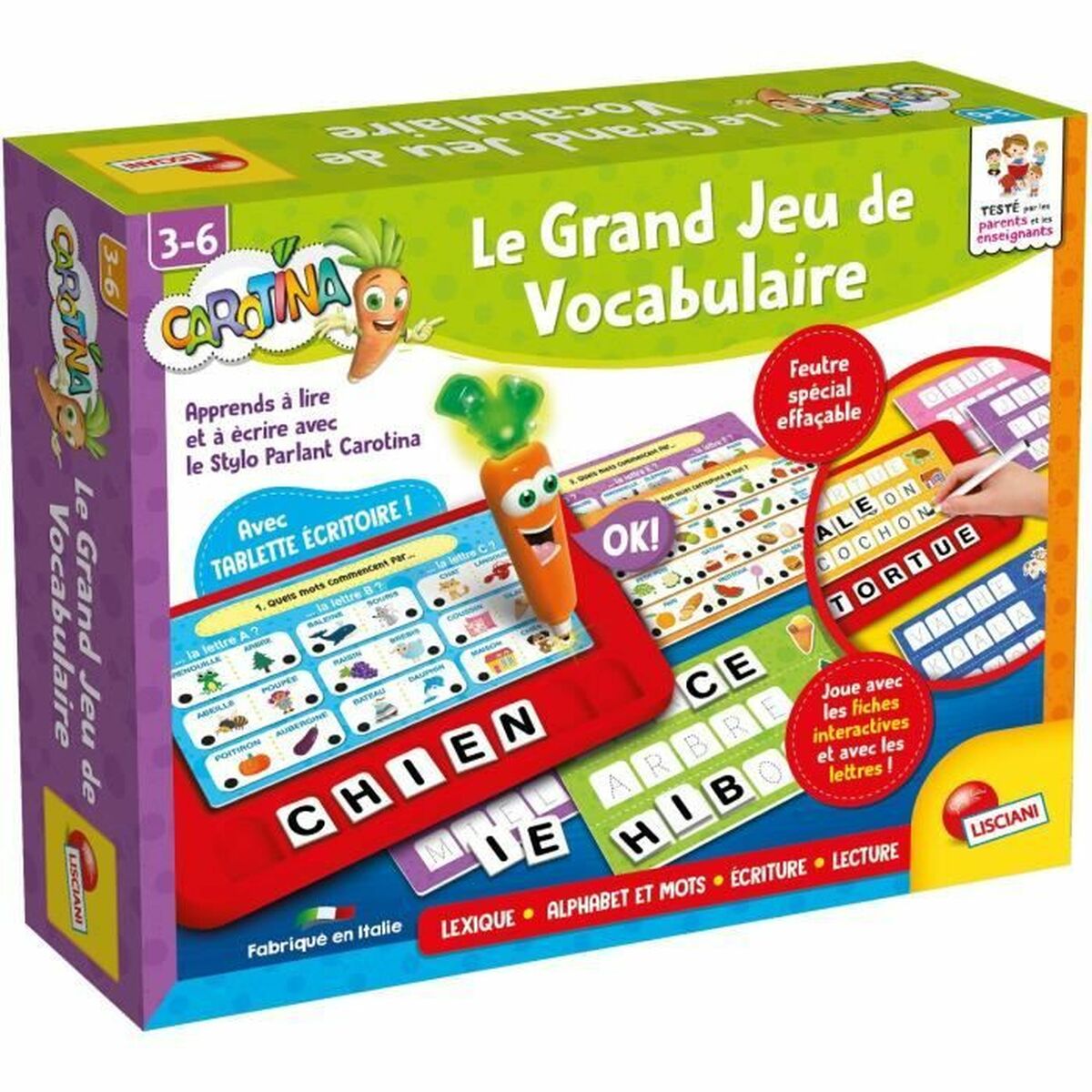 Edukacinis žaidimas Lisciani Giochi Le Grand Jeu Vocabulaire (FR) Edukacinis žaidimas Lisciani Giochi Le Grand Jeu Vocabulaire (FR)