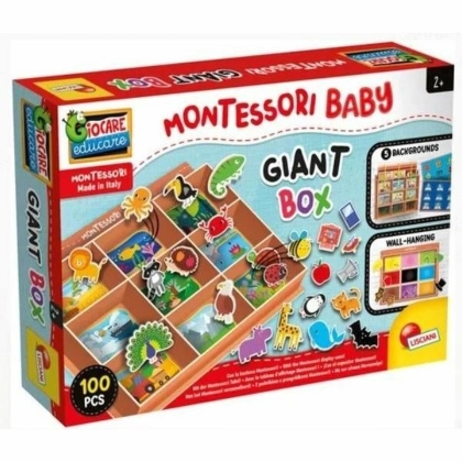 Edukacinis žaidimas Lisciani Giochi Montessori Baby Giant Box