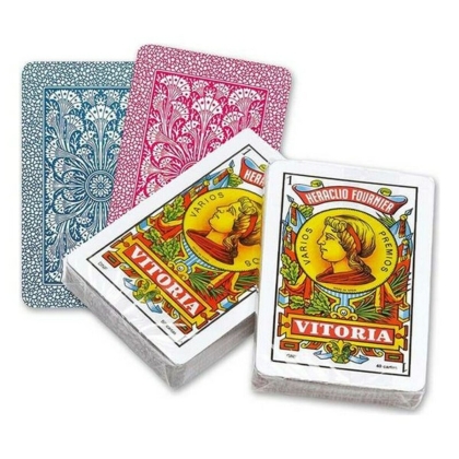 Ispaniškų žaidimo kortų rinkinys (40 kortų) Fournier 10023357 Nº 12 Popierius