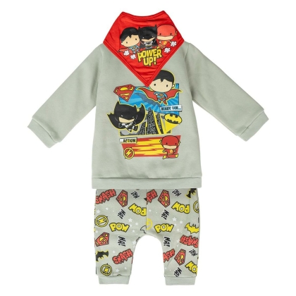 Kūdikio sportinis kostiumas Justice League Pilka