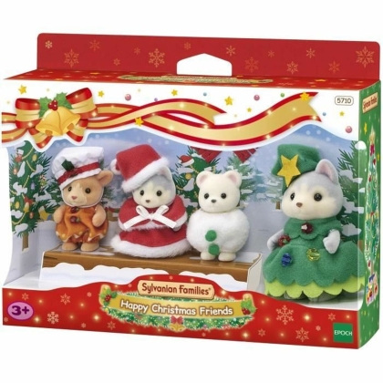 Lėlių namo priedai Sylvanian Families Happy ChristmaS Friends