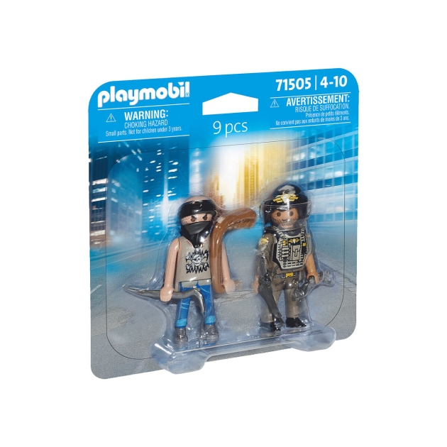 Playset Playmobil Policija Vagis 9 Dalys