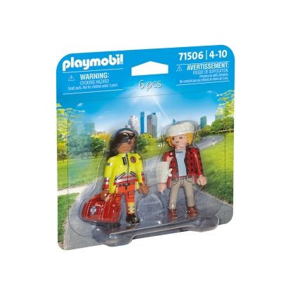 Playset Playmobil Sanitaras 6 Dalys