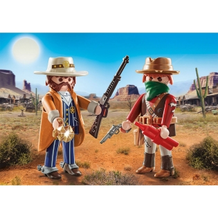 Playset Playmobil 71508 Sheriff 14 Dalys