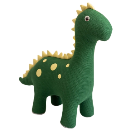 Pūkuotas žaislas Crochetts AMIGURUMIS MAXI Žalia Dinozauras 78 x 103 x 29 cm