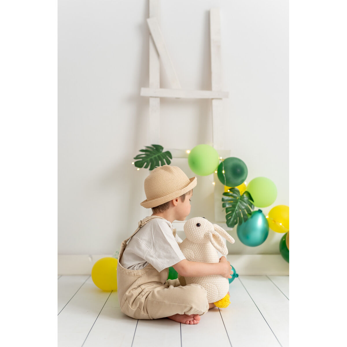 Pūkuotas žaislas Crochetts AMIGURUMIS MINI Balta Triušis 36 x 26 x 17 cm Pūkuotas žaislas Crochetts AMIGURUMIS MINI Balta Triušis 36 x 26 x 17 cm