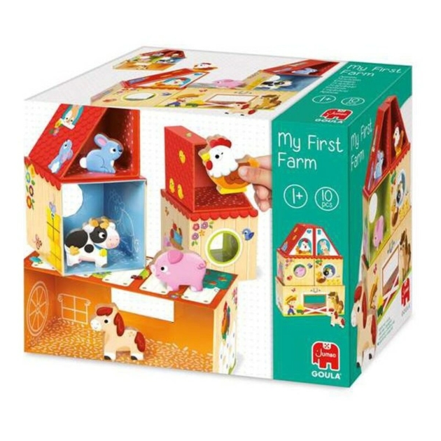 Statybinis žaidimas ūkis Goula 53470 (10 pcs)