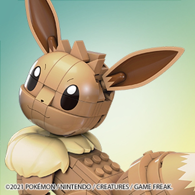 Sujungiama dalis Mega Construx Eevee Medium + 7 metų 215 Dalys