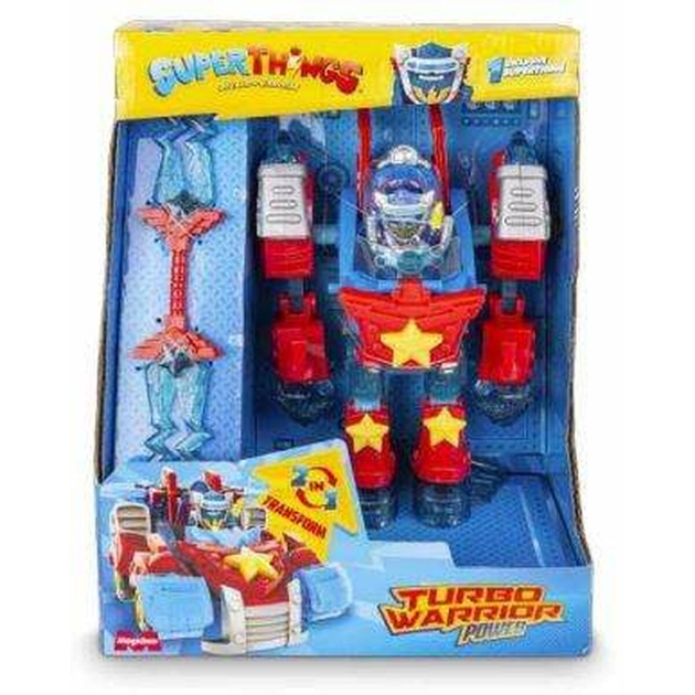 Transformuojamas super robotas SuperThings Turbo Warrior Power 18 x 21 x 8,7 cm Automobilis