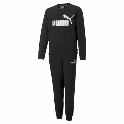 Vaikiškas sportinis kostiumas Puma No.1 Logo Juoda