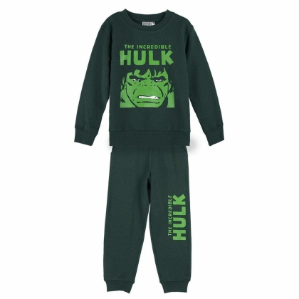 Vaikiškas sportinis kostiumas The Avengers Tamsiai žalia