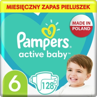 Vienkartinės sauskelnės Pampers AB 6
