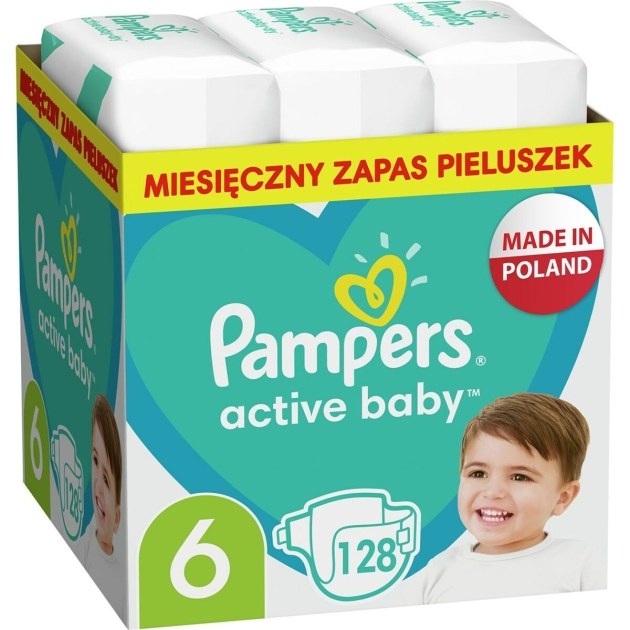 Vienkartinės sauskelnės Pampers AB 6