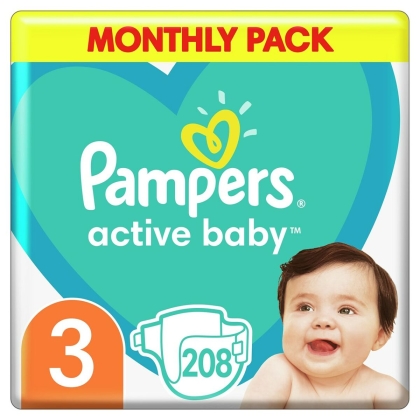 Vienkartinės sauskelnės Pampers S3 3