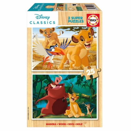 2 galvosūkių rinkinys The Lion King Classics 25 Dalys