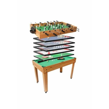 Daugelio žaidimų stalas 106,9 x 60,5 x 81 cm 7 viename