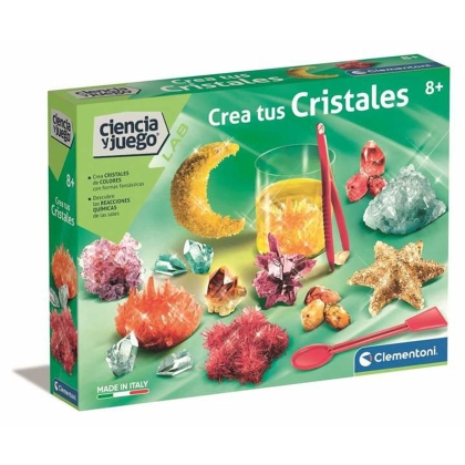 Edukacinis žaidimas Clementoni Crea tus Cristales 37 x 28,1 x 6,5 cm (ES)