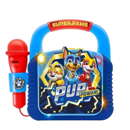 Garsiakalbis su karaokė mikrofonu The Paw Patrol