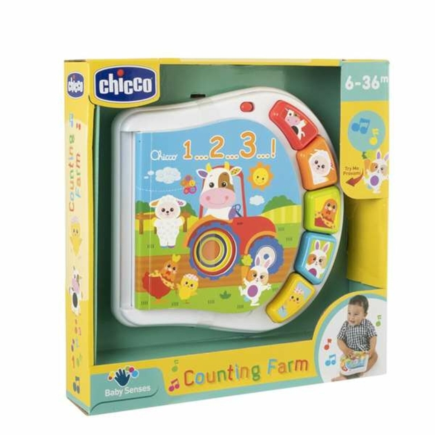 Interaktyvus žaislas vaikui Chicco Counting Farm 19 x 4 x 19 cm