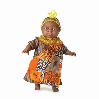 Kūdikių lėlė Berjuan Friends of the World African Child 42 cm