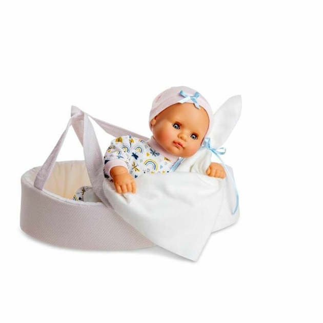 Kūdikių lėlė Berjuan Rožinė 34 cm