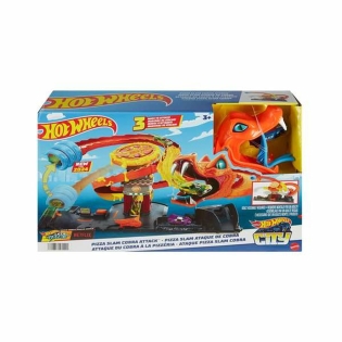Lenktynių trasa Hot Wheels ATTAQUE DU COBRA