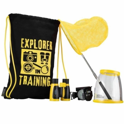 Mokomasis žaidimmas National Geographic Explorer in Training Geltona Juoda 5 Dalys