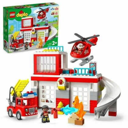 Playset Lego 10970 DUPLO Fire Station and Helicopter (117 Dalys)