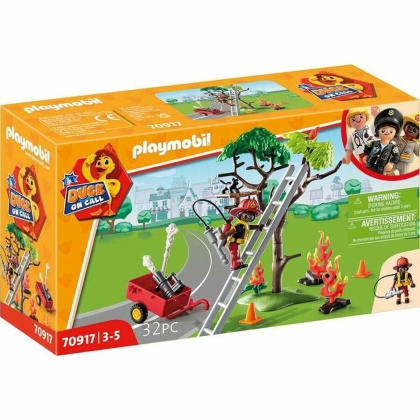 Playset Playmobil 70917 Gaisrininkas Katė 70917 (32 pcs)