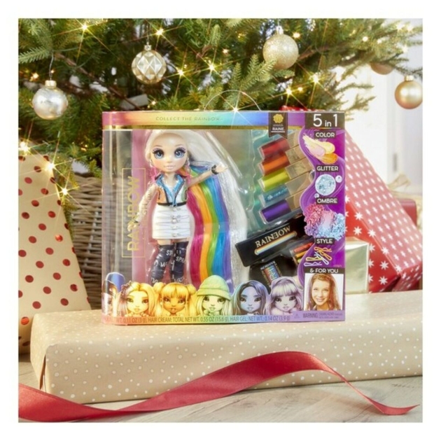 Playset Rainbow Hair Studio Amaya Raine 5 viename (30 cm)