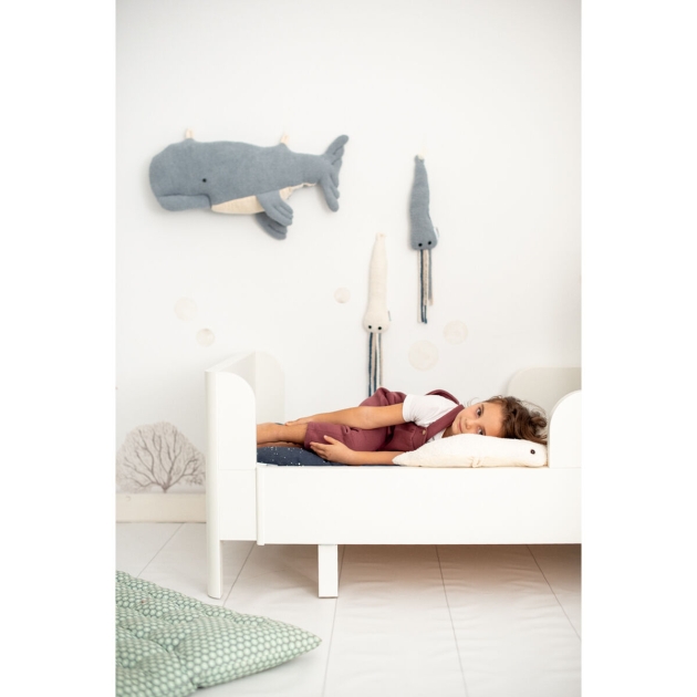 Pūkuotas žaislas Crochetts OCÉANO Mėlyna Balta Aštuonkojis Banginis Manta spindulys 29 x 84 x 29 cm 4 Dalys