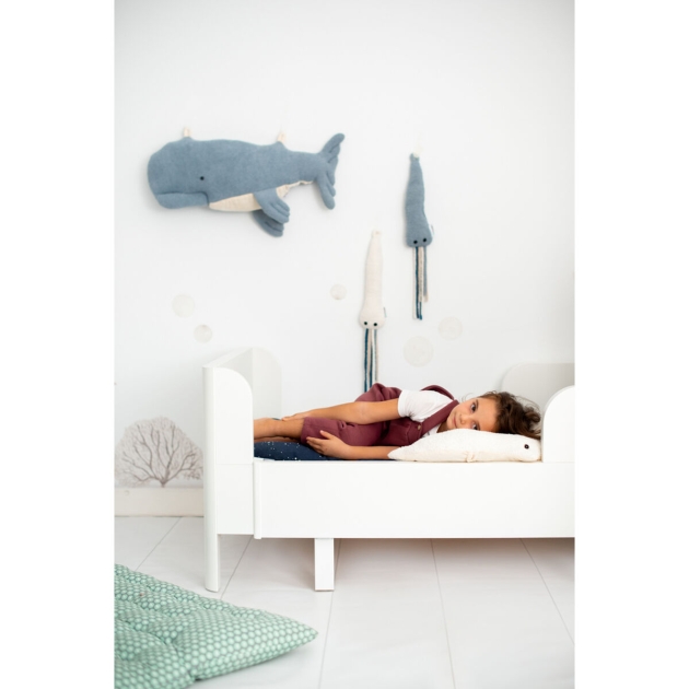 Pūkuotas žaislas Crochetts OCÉANO Mėlyna Balta Aštuonkojis Banginis Manta spindulys 29 x 84 x 29 cm 4 Dalys