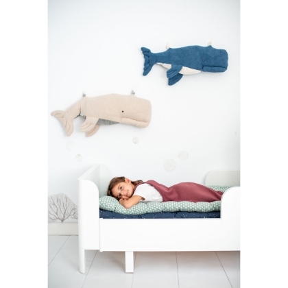 Pūkuotas žaislas Crochetts OCÉANO Mėlyna Banginis 29 x 84 x 14 cm 2 Dalys